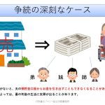 相続の準備がされていないと・・・